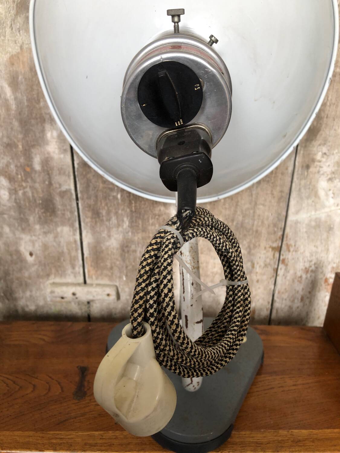 Old Super Thermolite Heating Lamp Metal & Aluminum