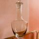 Vintage chic glass carafe