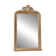 Antique fireplace mirror - wood and gilded stucco - 145 x 86