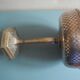 vintage centre table cup silver-plated art deco French silver metal cup