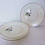 5 flat plates from Salins