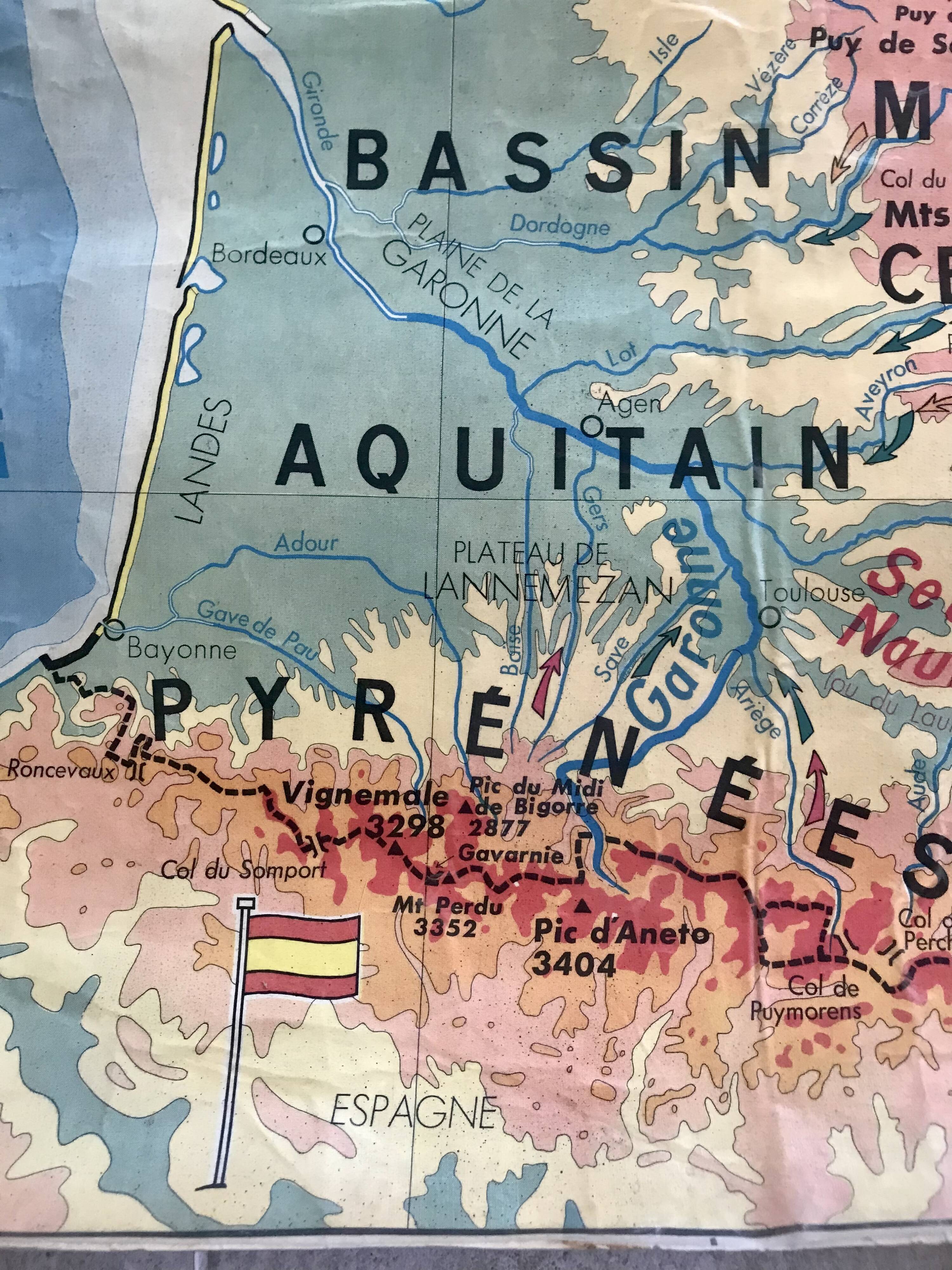 Carte scolaire la France