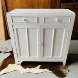 White parisian buffet - 2 drawers