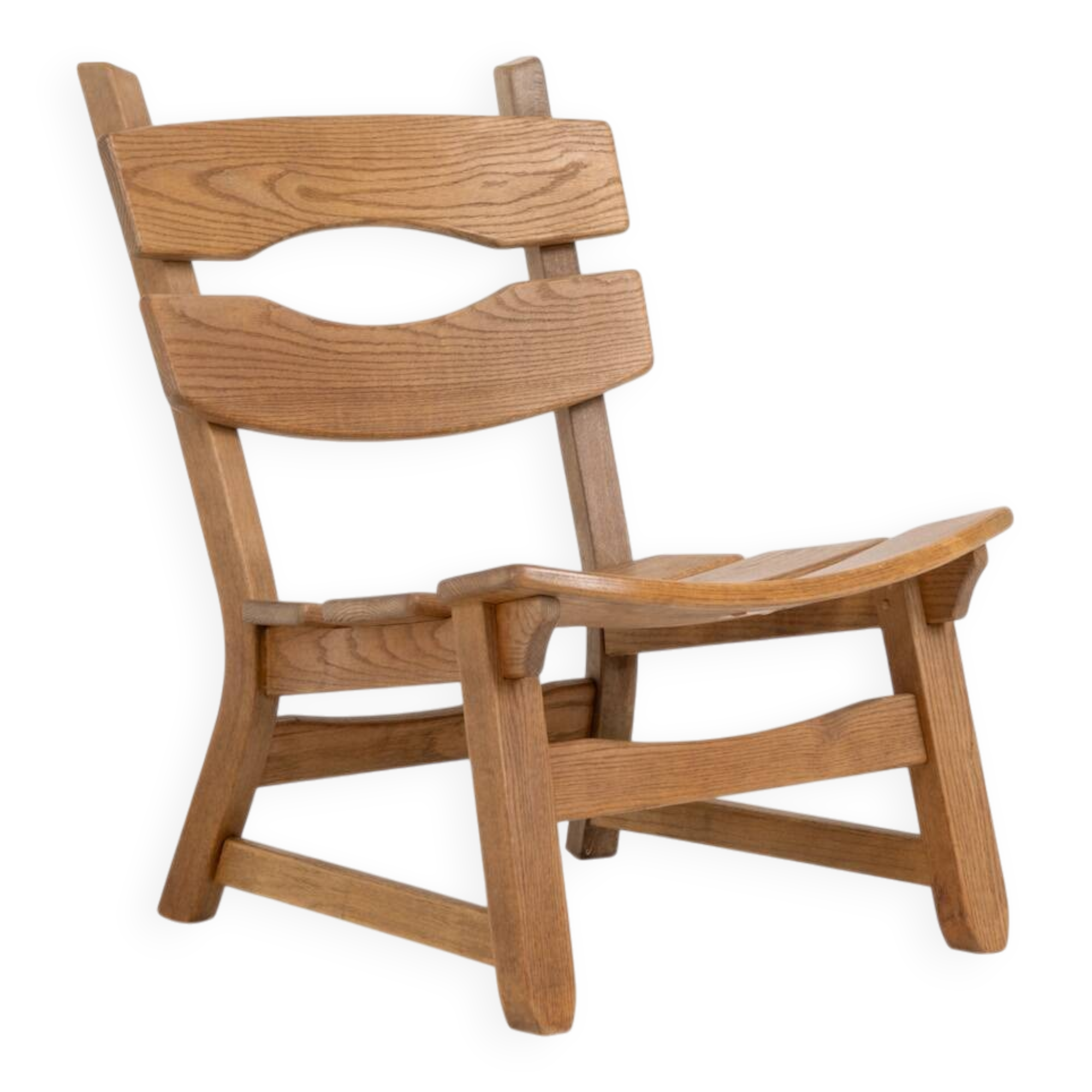 Brutalist lounge chair by AWA