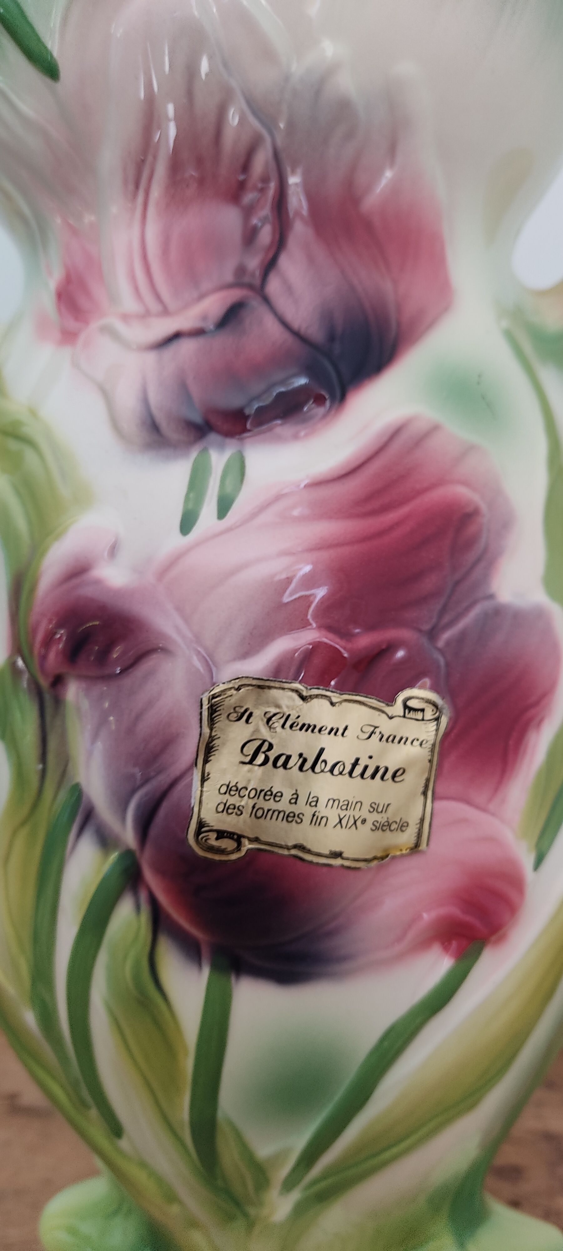 Vase Tulip Saint Clement in Slurry