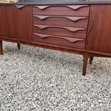 Scandinavian teak row