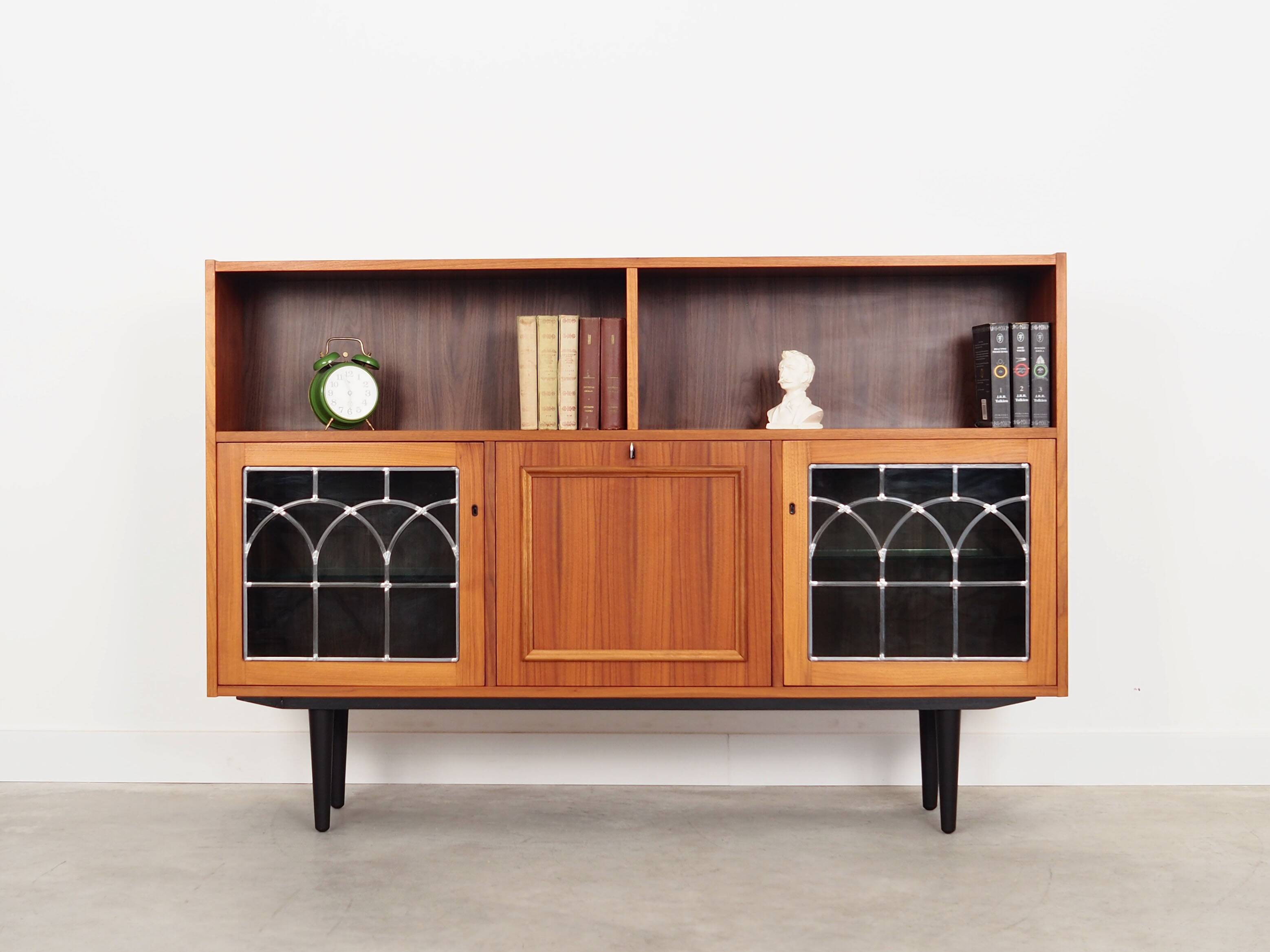 Teak bookcase, Danish design, 1970s, production: Denmark