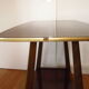 Table desserte TV sur roulettes (70's)