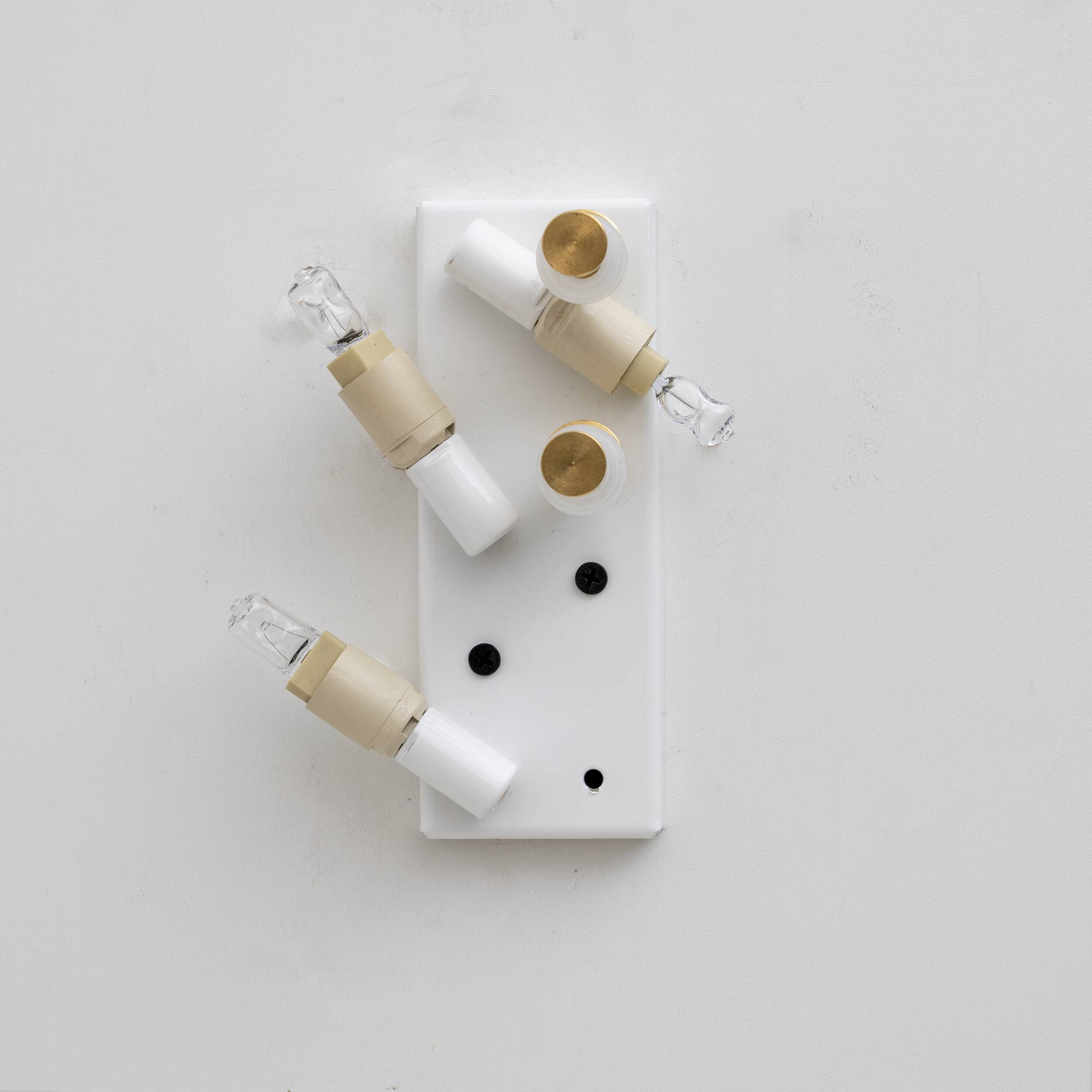 Pair of Art Deco Murano Glass Sconces with Gold Texture, Italy, 21st Century