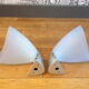 Pair dolly wall light  by Franco Mirenzi for Valenti