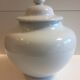 Duo Jar Style Lamp Bases Glazed White Porcelain Decorative Art Living Room