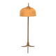 Scandinavian oak floor lamp, Sweden, 1960