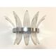 Belt “palmette” murano glass wall sconce