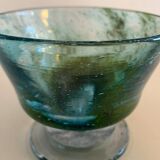 Blown crystal cup