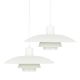 Paire de 2 suspensions vintage danoises par Poul Henningsen, Louis Poulsen