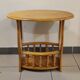 Meuble d'appoint ovale