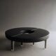 Vintage mid-century Round Benches. 1960s. Set of 2