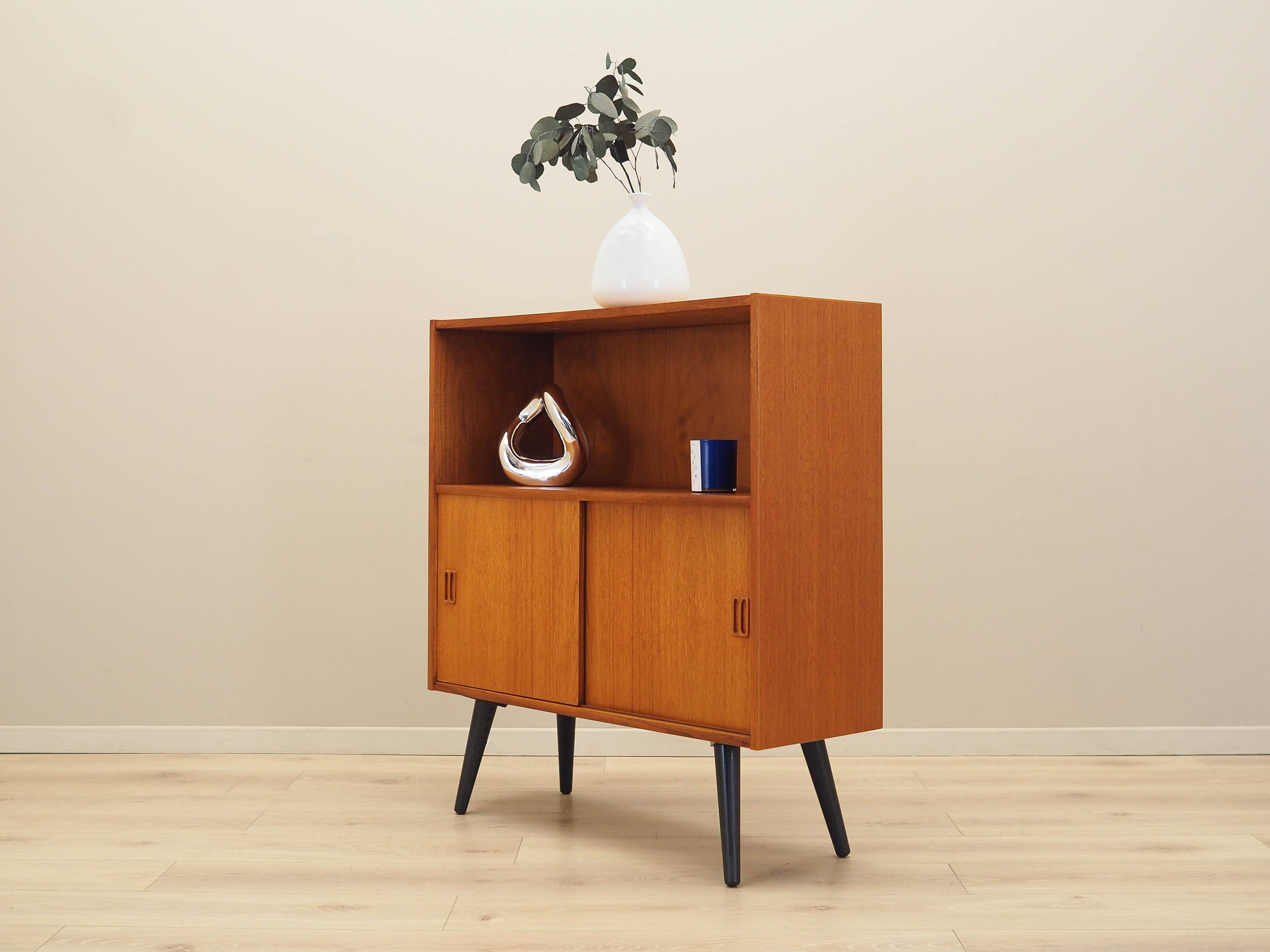 Teak bookshelf, Danish design, 1970s, made in Denmark.