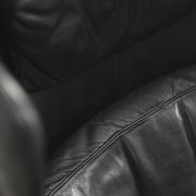 DS-23 leather lounge wing chair by Franz Josef Schulte for De Sede,1980
