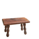 Tabouret bois vintage