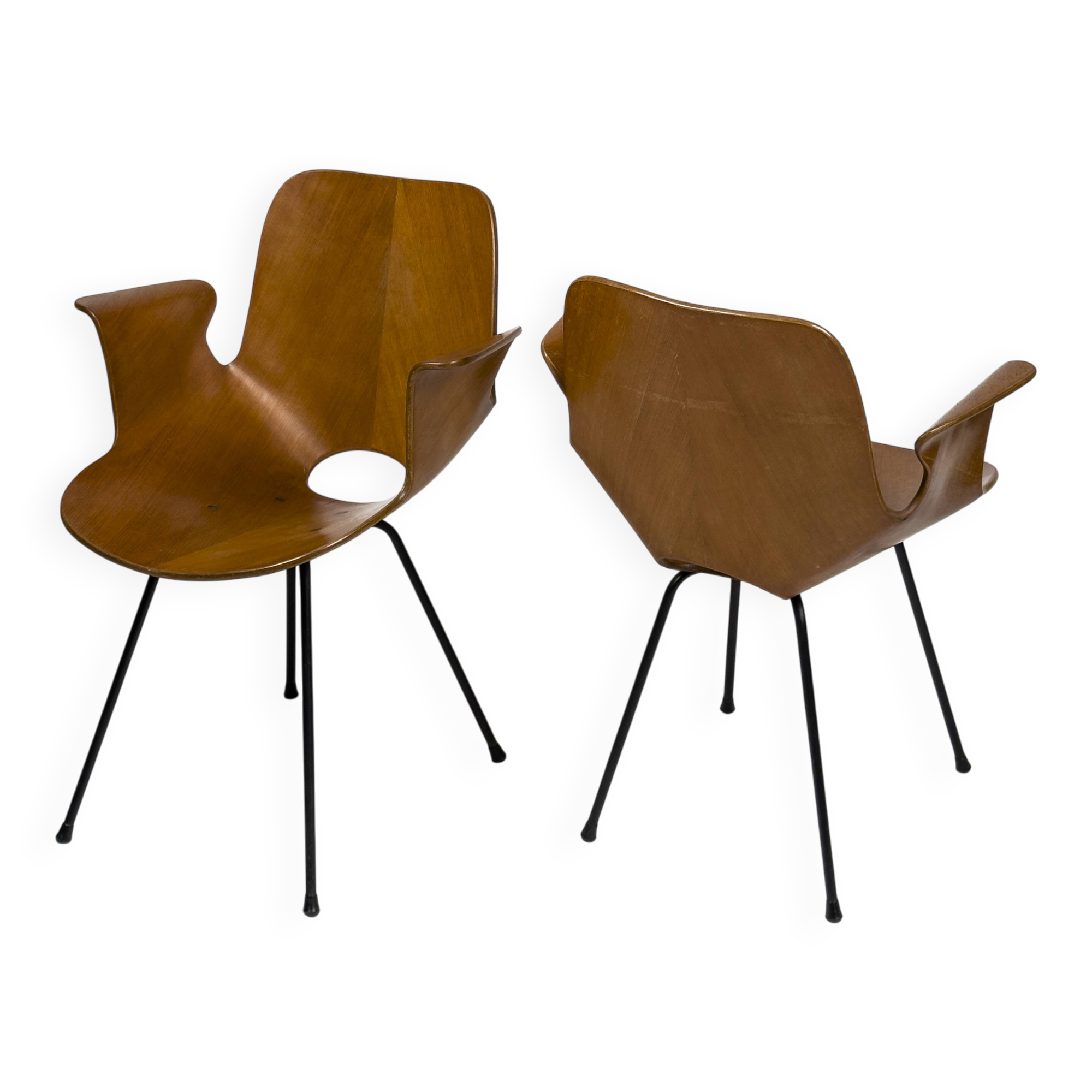 2 Vintage Medea Chairs by Vittorio Nobili (Price per Chair)