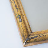 Old golden mirror 19th