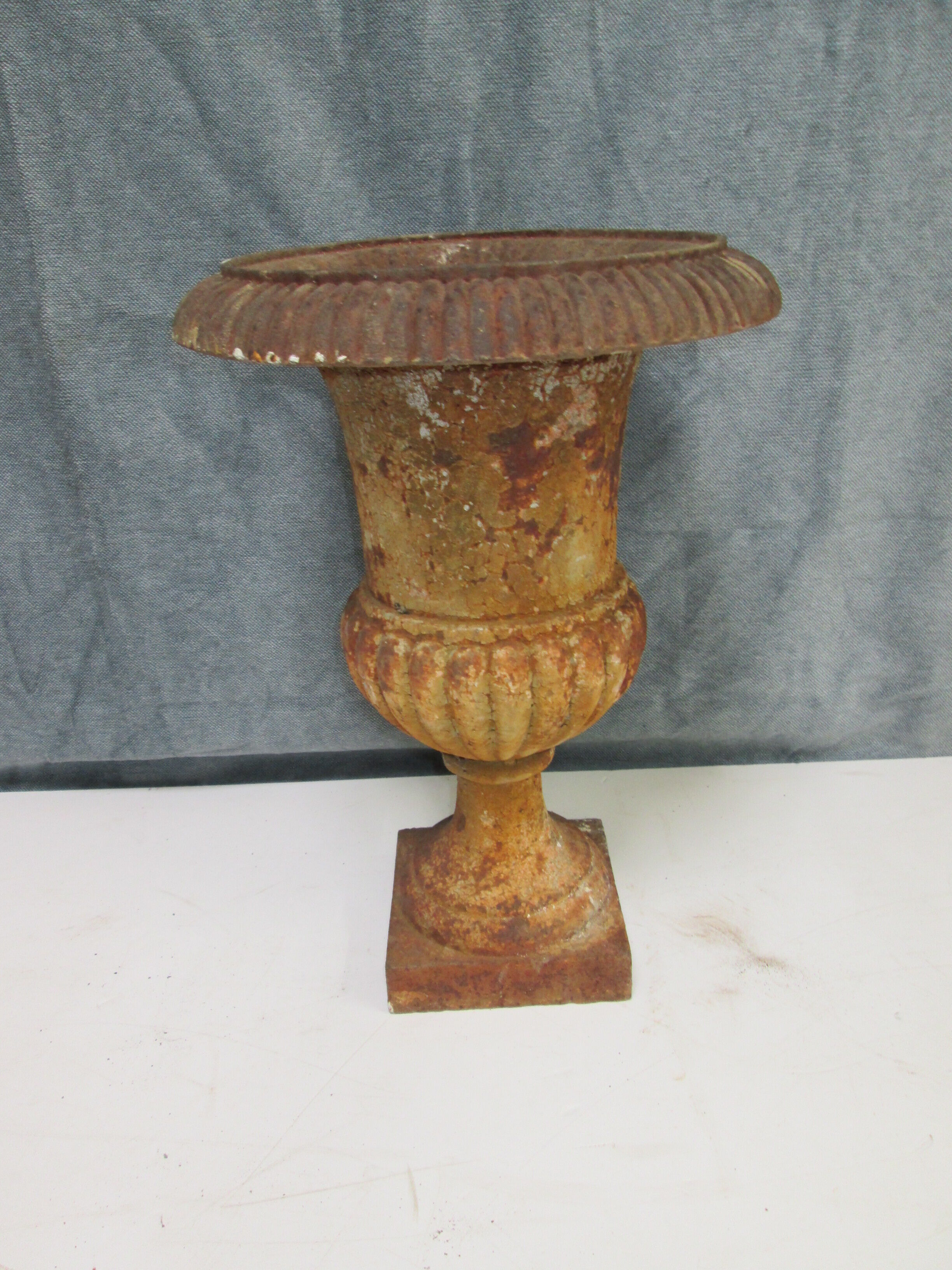 Cast iron of the nineteenth "Medici" vase