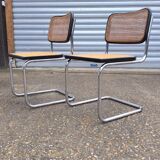 Pair of Cesca B32 chairs by Marcel Breuer