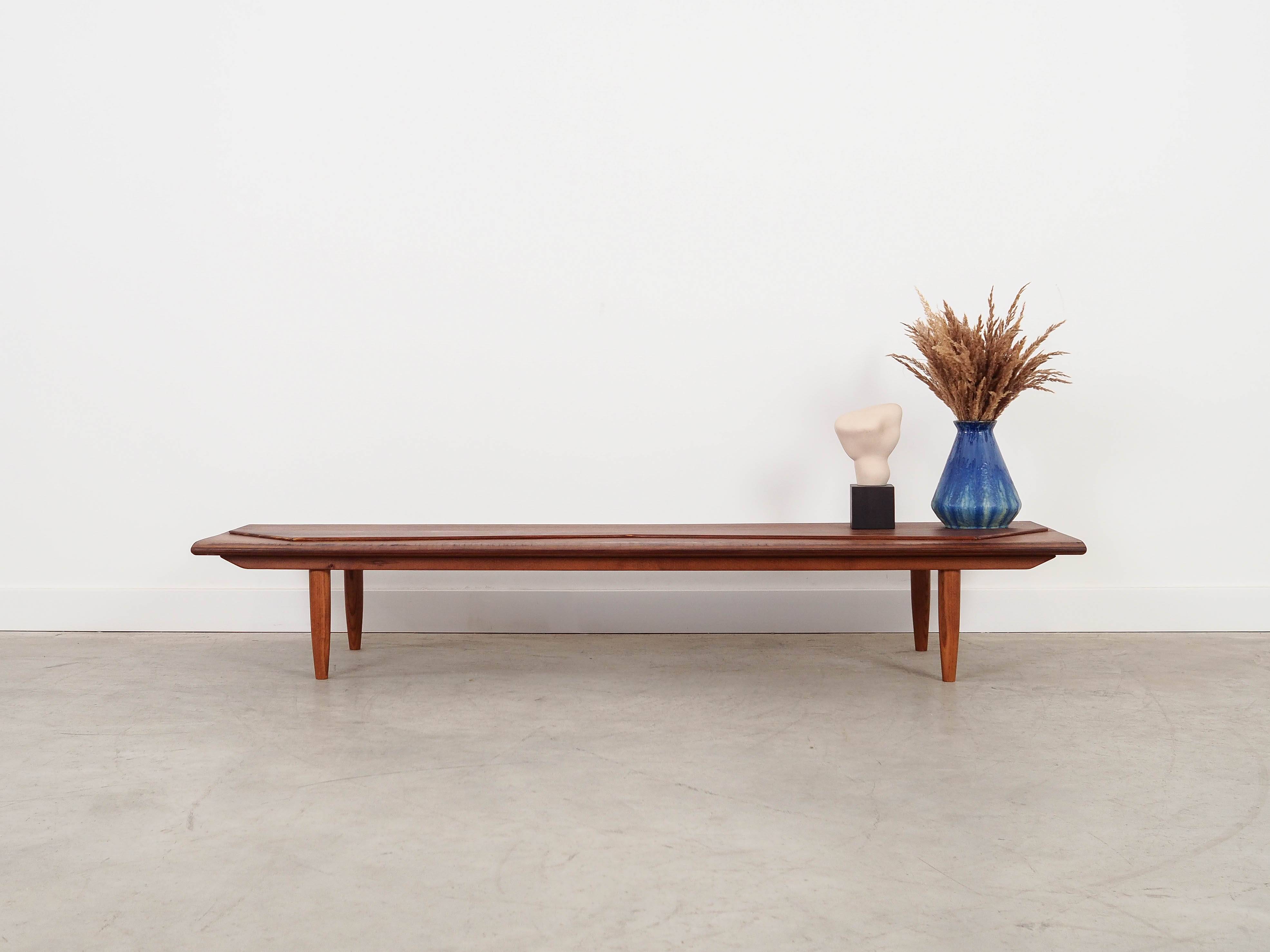 Mahogany lowboard, Danish design, 1970s, made in Denmark