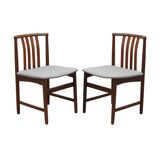 Set of two teak chairs, Danish design, 1970s