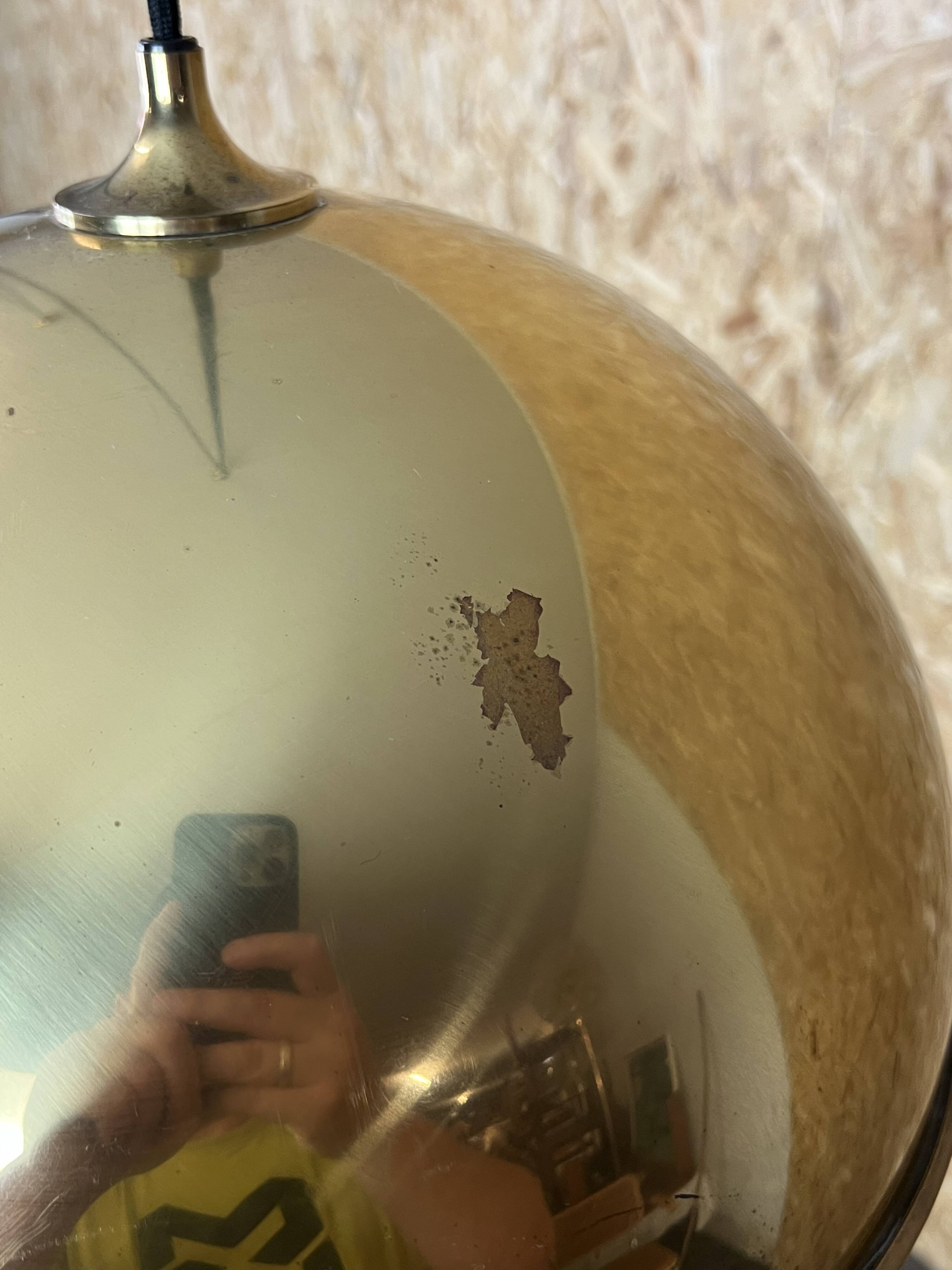 60s 70s florian schulz vintage double counterbalance brass design pendant lamp