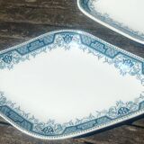 Two ironstone ramekins from the St Amand earthenware factory, Morocco model