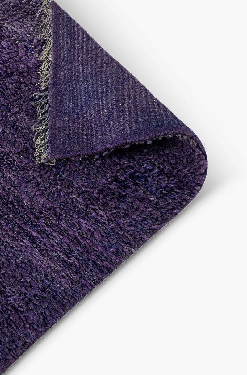 Tapis berbère bleu indigo