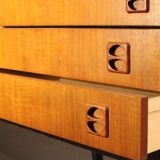 Vintage Scandinavian teak sideboard from the 50s, 60s, 70s