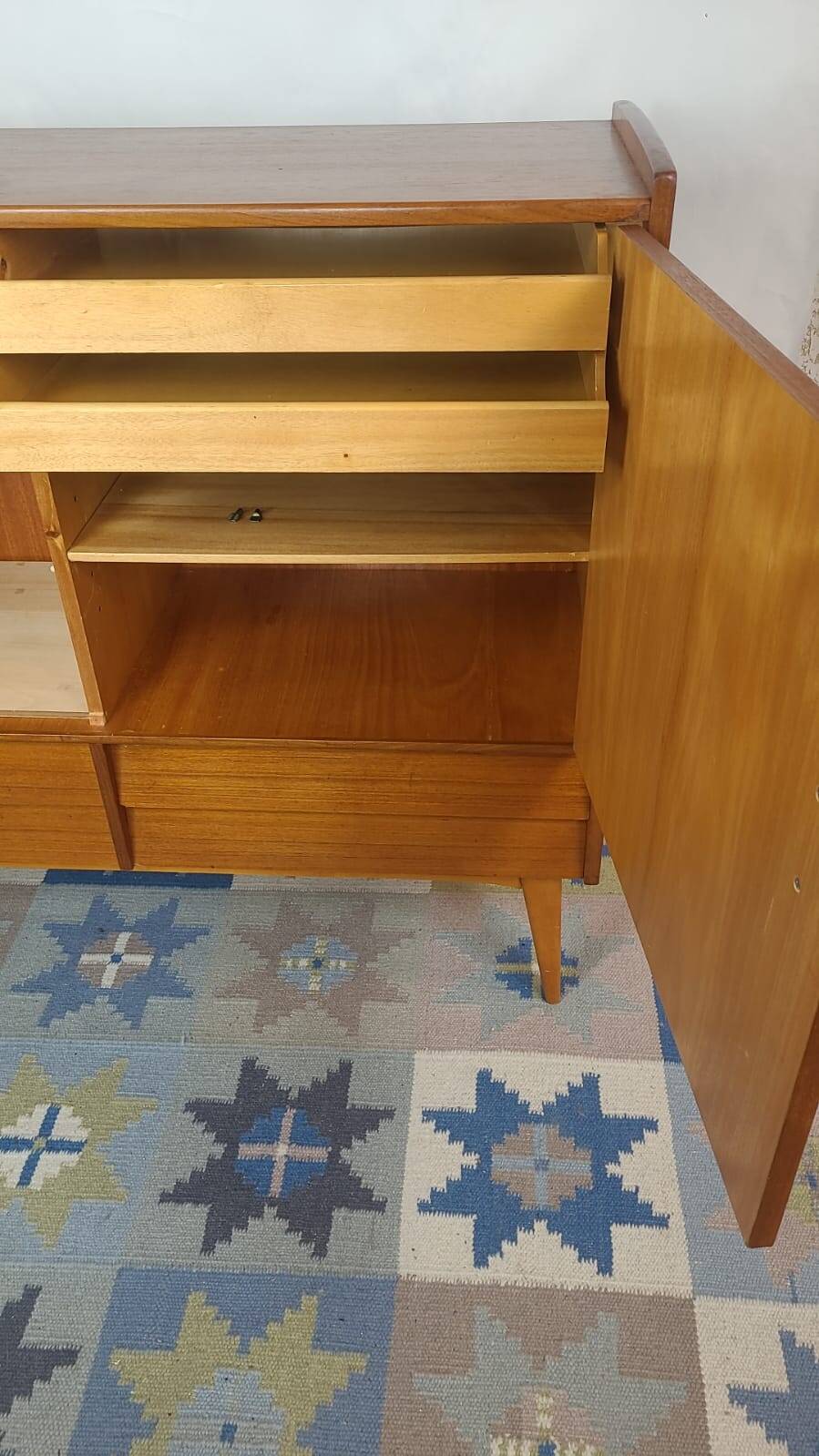 Scandinavian furniture in teak and beech – 1960s