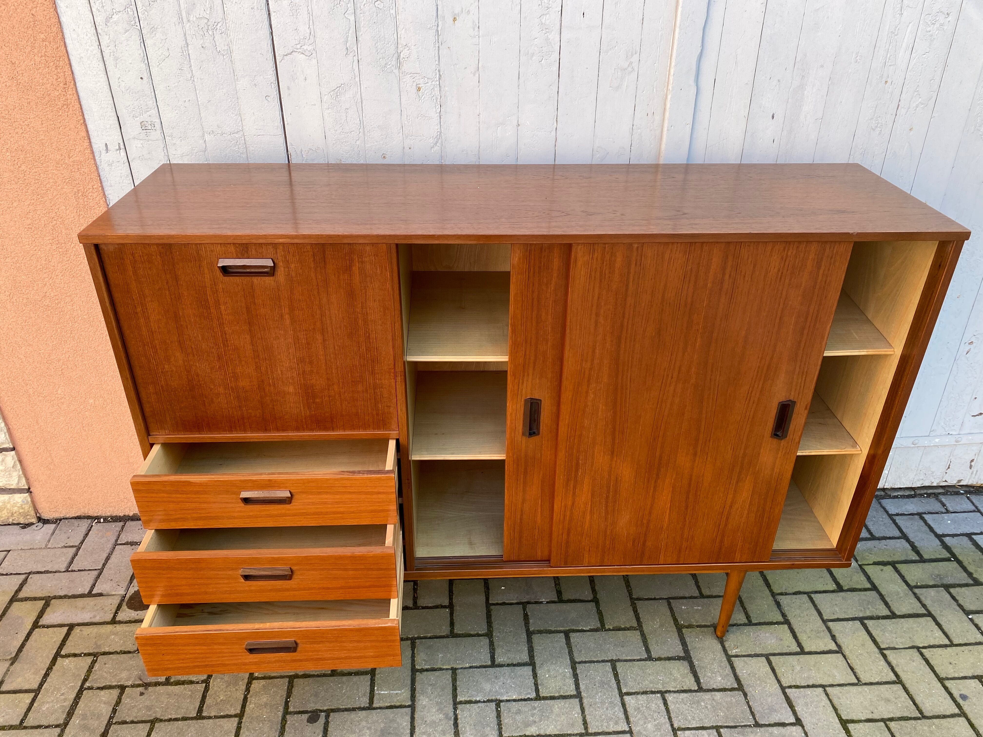Vintage Scandinavian sideboard 1960s
