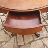 Table guéridon violonné acajou époque xix