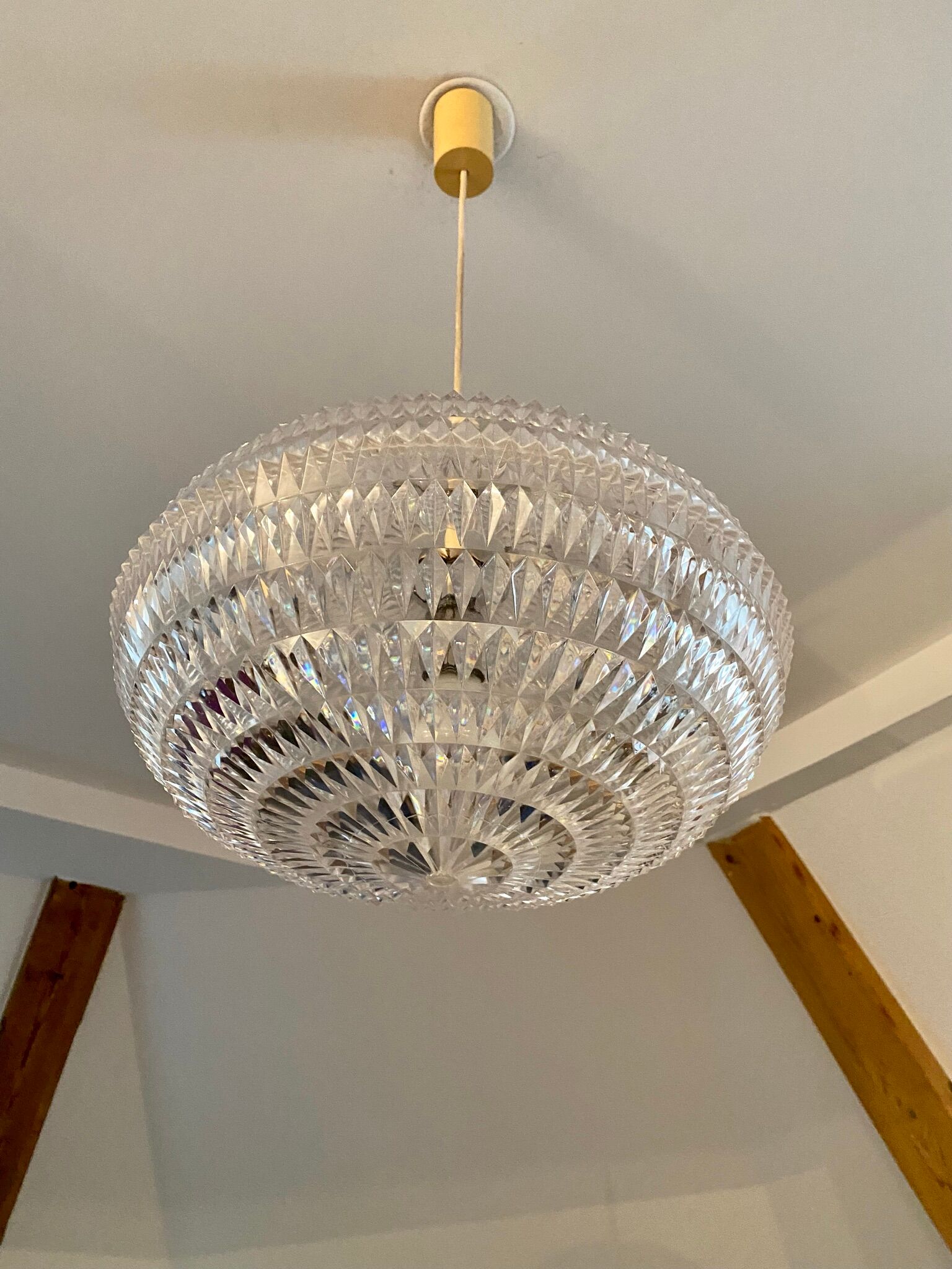 Old Diamond suspension lamp by Aloys Gangkofner Germany