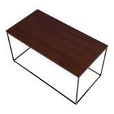 Contemporary teak side table or end table