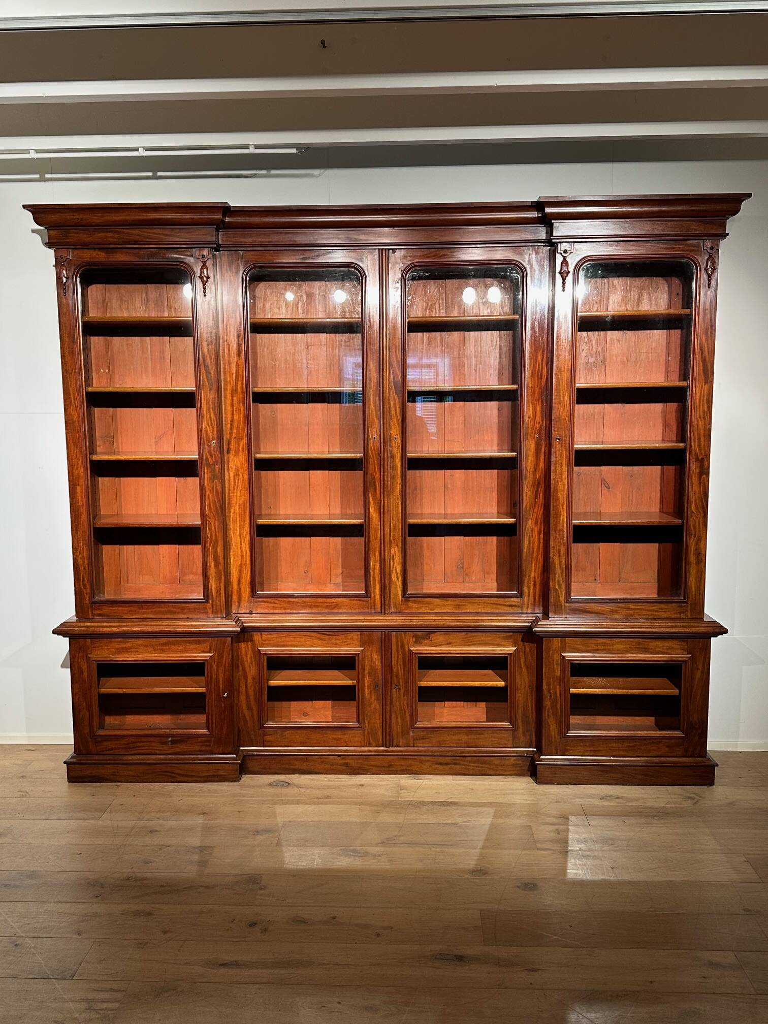Large Victorian Bookcase