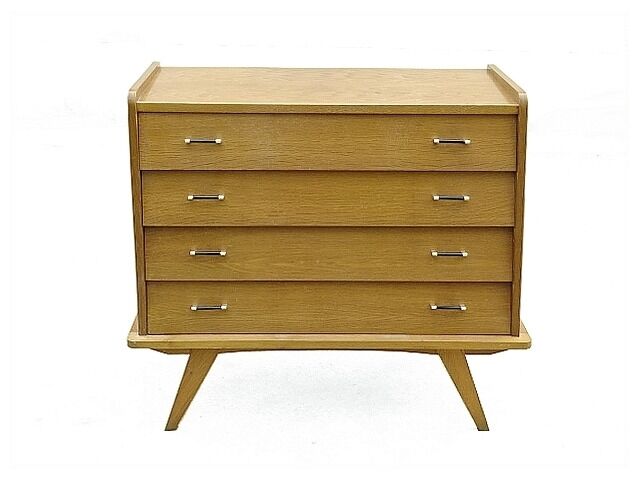 Vintage slanted vintage dresser 1960