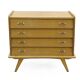Vintage slanted vintage dresser 1960