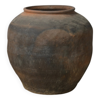 Shantou – Grand ancient Chinese terracotta pot no. 7