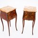 Unique bedside tables, France, circa 1920.