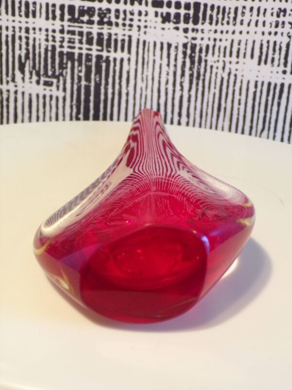 Vase goutte Murano Sommerso Flavio Poli