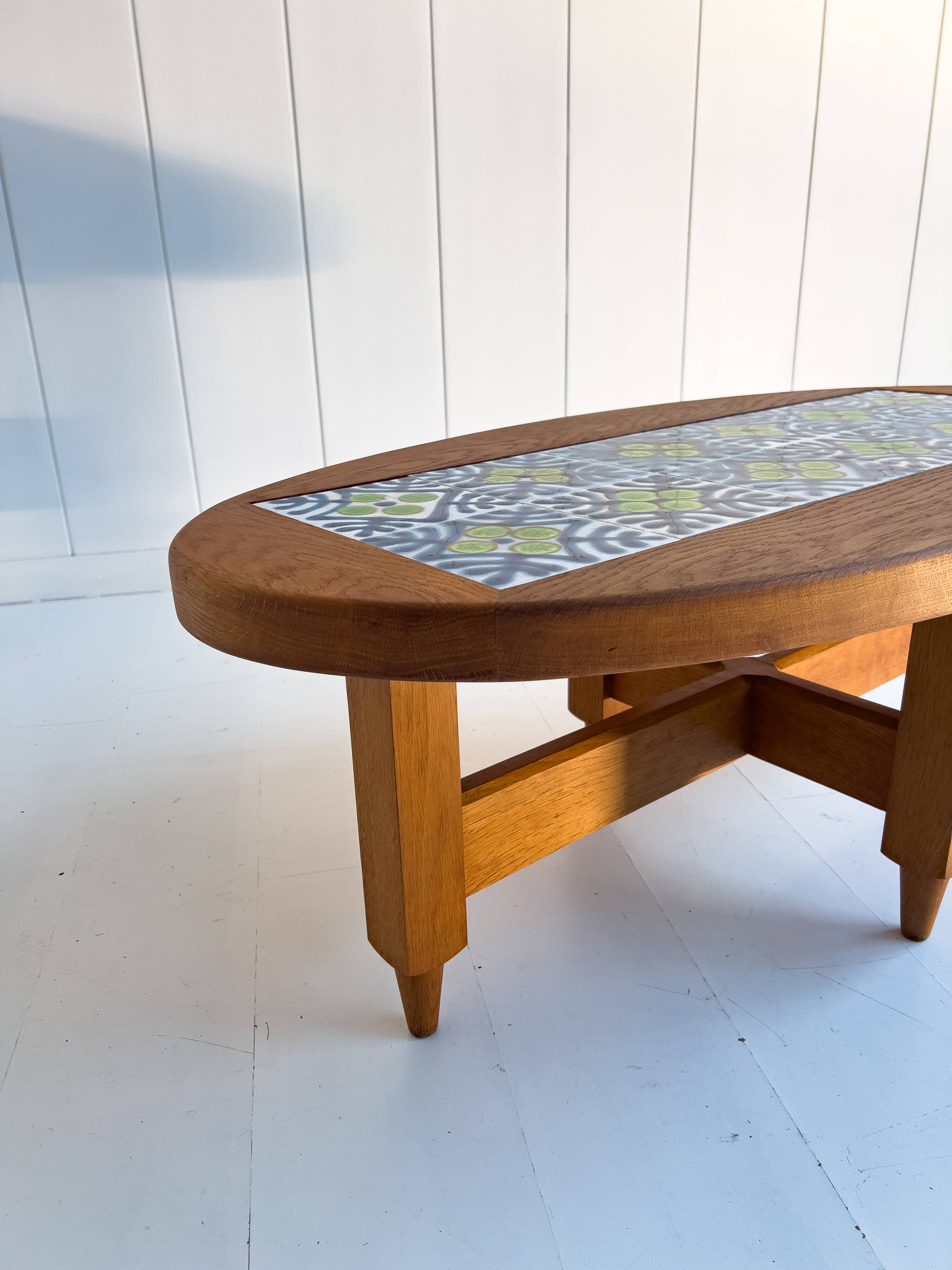 Table basse par Guillerme et Chambron pour Votre Maison