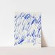 Impression giclée d'une peinture abstraite bleue