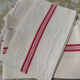 6 large new old tea towels
