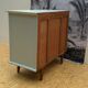 Commode vintage pieds compas
