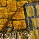 Moroccan wool Berber rug yellow rug